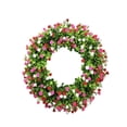 thumbnail image 2 of 13.4 Inch Farmhouse Spring Wreath for Front Door - Colorful Cottage Artificial Wreath, All Seasons Home Decor for Wall Window and Festival Party, 2 of 5