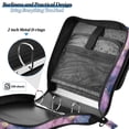 thumbnail image 4 of FORMRS Zipper Binder with Shoulder Strap 2-inch Ring 500 Sheet Capacity File Bag, Watercolor Pink Marble Pattern, 4 of 5