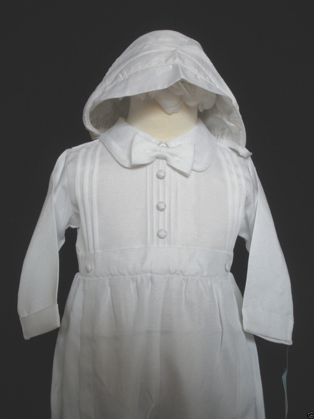 White Rompers + Hat for Baby Toddler Boy Christening Baptism New Born-30M