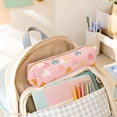 thumbnail image 6 of Linnome Colorful Pencil Pouch Makeup Brush Bag for Home Office Travel Portable Stationery Organizer 8.27x2.36x1.97 Inch, 6 of 6