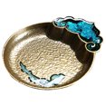 thumbnail image 1 of Taza de escritorio almohadilla exquisita montaña rusa de metal aislamiento de té Copa de té de té de té, 1 of 6