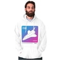 thumbnail image 5 of Vaporwave NASA Space Transportation Hoodie Sweatshirt Women Men Brisco Brands M, 5 of 6