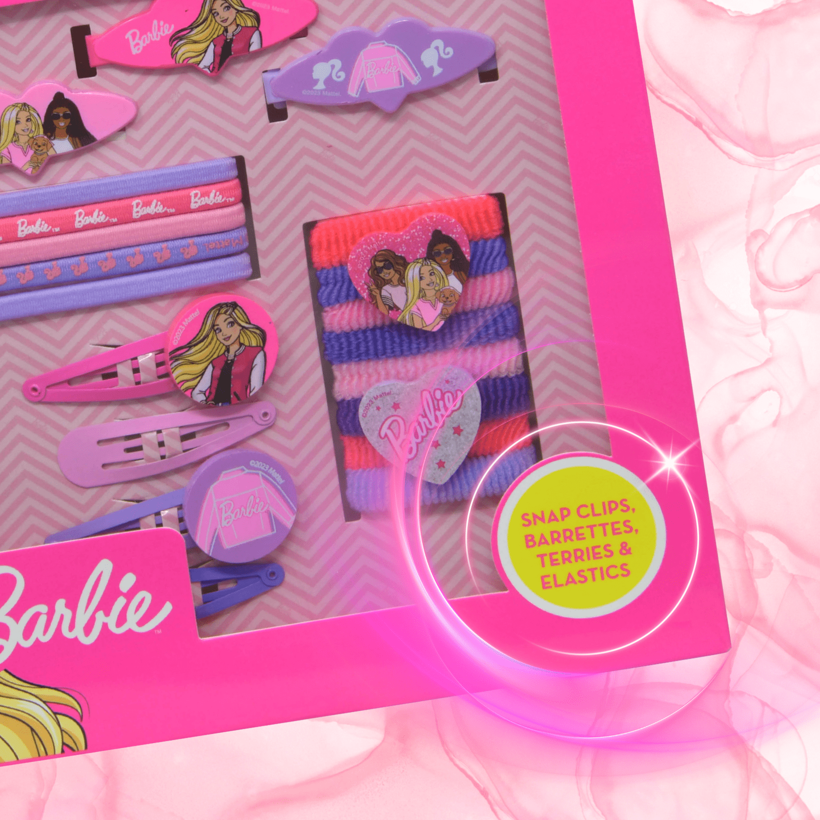 ビリーアイリッシュ Barbie 4点セット Barbie 20pc Accessory Set, Snap Clips, Barrettes, Terries