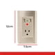 thumbnail image 2 of KIT 2 PLACAS CON 1 CONTACTO Y ENTRADAS 2 USB BLANCO ALFA AB2USB, 2 of 3