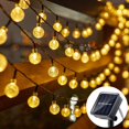 thumbnail image 1 of Guirnalda de luces LED solares, 5m, 20LED, luz cálida, impermeable, para exteriores, jardín, decoración de boda, lámpara de Navidad, 1 of 5