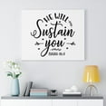 thumbnail image 2 of Scripture Walls Isaiah 46:4 Sustain Bible Verse Canvas Christian Wall Art Ready to Hang Unframed, 2 of 12