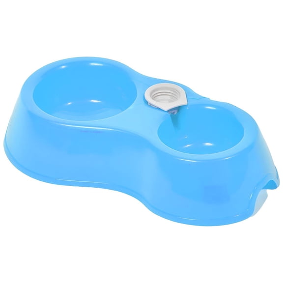 BPPEG Small Dog Bowls,Plastic Material Cat Food Bowls,Suitable for Various Pets Cat Food Bowl,Blue
