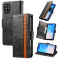 thumbnail image 1 of Compatible avec Doogee N40 Pro Étui Portefeuille en Cuir avec Blocage Rfid, Porte-Cartes, Folio à Rabat Antichoc, 1 of 1