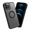 thumbnail image 1 of Cadorabo Étui pour Apple iPhone 12 PRO MAX Housse de Protection en silicone TPU flexible avec Protection d'Application Chromée, 1 of 8