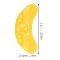 thumbnail image 2 of OUNONA 80Pcs Yellow Rubber Shoe Sole Protectors with Anti Slip Heel Pads for Shoe Stability, 2 of 8