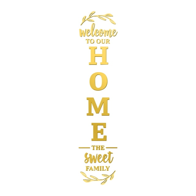 Agiferg Combined Acrylic Mirror Sticker Three-dimensional Self-adhesive DIY Wall Sticker