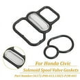thumbnail image 6 of 15825-P2M-005 Solenoid Spool Valve Gasket Kit for VTEC 1996-2005,1 * 2pcs Valve Gasket Filter /Set,Black, 6 of 6