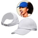 thumbnail image 1 of Gorra de béisbol con espalda para mujer gorra de béisbol con Macarena  Sombrero de visera de verano, 1 of 8