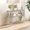 Silver, variant on Newdopro 47 Inch Modern Art Deco 2-Tier Oval Console Table, Silver Stainless Steel Frame Black Glass Top