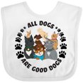 thumbnail image 3 of Inktastic All Dogs Are Good Dogs with Cute Dog Family Boys or Girls Baby Bib, 3 of 4