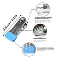 thumbnail image 4 of Clothes Drying Rack, Stainless Steel Laundry Drip Hanger with 24 Clips, Round Swivel Windproof Hook for Drying Towels, Bras, Socks, Lingerie, teen Clothing, Indoor And , 1 Drying Clip, 4 of 6
