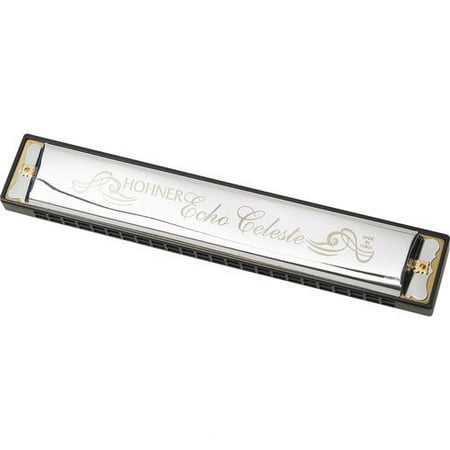 Hohner Echo Celeste Harmonica in Chrome - Key of Eb