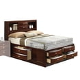 thumbnail image 1 of ACME Ireland Eastern King Bed with Storage in Espresso, 1 of 2