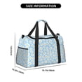 thumbnail image 3 of Balery Floral Daisy Bolsa de Gimnasio para Mujeres, Bolsa de Viaje con Bolsillo Húmedo, Bolsa de Fin de Semana para Mujeres, Bolsa de Viaje Resistente al Agua, 3 of 7