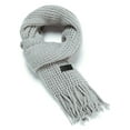thumbnail image 6 of Wide Knit Ribbed Scarf, 6 of 6