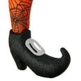 Halloween Witch's Legs 2Piece Yard Stake Decoration, Orange & Black