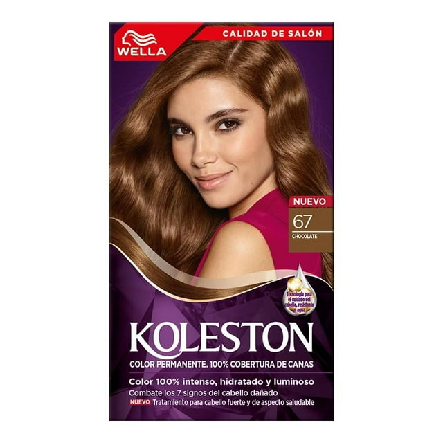 Tinte para cabello Koleston 67 chocolate