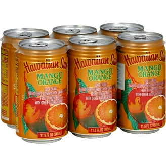 Hawaiian Sun Pineapple Orange Nectar, Tropical Canned Drinks, 11.5