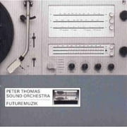 Includes liner notes by The Millionaire. Peter Thomas was a German composer of scores to an impressive multitude of Western European B-movies in the 1960s and '70s. And were it not for the renewed interest in lesser-documented instrumental music spurred by the DJs and sampling mavericks of the lounge and electronic music movements, Thomas' achievements would have probably remained stuck in a record company vault, collecting dust. Instead, FUTUREMUZIK, a compilation of sixteen mid-'60s pieces that range from themes ("Space Patrol") to lounge tunes ("Monster") to orchestral suites ("The Hunchback of Soho"), reveals Thomas to be in league with such compositional mavericks as Moondog and Jean-Jacques Perrey, mixing jazzy pomp, classically-oriented structure, and futuristic technology. Picture a brass-intensive big band full of young talents early in their musical careers (keyboardist Jan Hammer, drummer Keith Forsey, saxophonist Klaus Doldinger) swinging, cross-rhythms percolating and various sound effects taking up whatever sonic space is available. The pieces themselves are freakish pop variations on Ellington and Mancini, with Moogs and various other modern analog applications (including the first documented use of a vocoder) adding to the wall of sound. FUTUREMUZIK is another victory for the secret histories of twentieth century music, and more proof that innovations hide in the weirdest places.