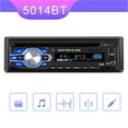 thumbnail image 2 of Single Din 12V Car DVD CD Player Vehicle MP3 Stereo Car Handfree 1 Din Autoradio BT Audio Radio 5014 Car-styling Wireless Remote Control, 2 of 13