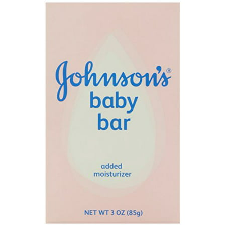 2 Pack - Johnson's Baby Soap Bar 3oz Each