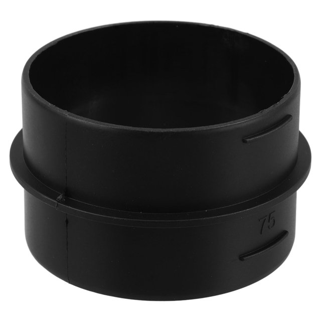 WHAMVOX Vent Duct Connector Plastic Black Airflow Management Cold Weather 1Pcs