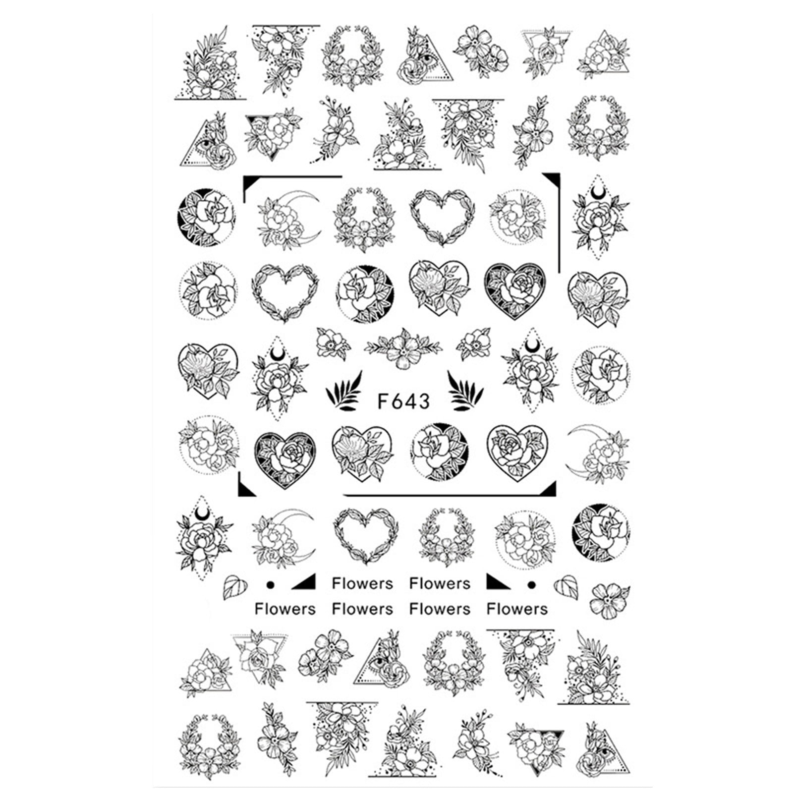 yaman-nail-stickers-love-heart-design-3d-nail-sticker-abstract-face