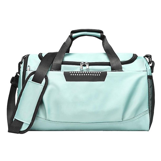 Bolsa deportiva para Fitness, bolsa de viaje de gran capacidad con separación de ropa seca y húmeda, bolso de hombro tipo bandolera