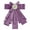 Purple, variant on INSPIRE CHIC Women's Pretied Pin Brooch Ribbon Bowknot Party Bow Tie with Beads