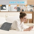 thumbnail image 3 of 12" x 24" Heating Pad  with 3 Heat Settings, Auto Shut off, Machine Washable, Grey, 3 of 8