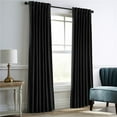 thumbnail image 1 of Dutch Velvet Curtains, Solid Color, Heat Insulation Blackout Curtains, Suitable For Living Room, Bedroom, 1 of 5
