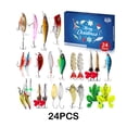 thumbnail image 4 of Juego de 24 calendarios de juguete Eigraketly con cebo de plástico para viajes de pesca, 4 of 6