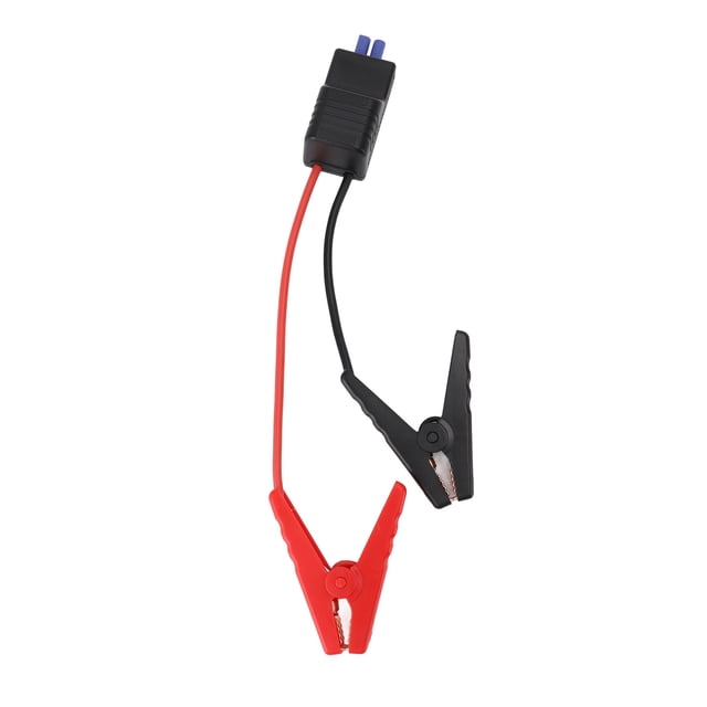 Car Battery Booster Jumper Cable, EC5 Starter Cable Real Time Voltage Monitoring Wide Compatibility Clips To EC5 Connector for Emergency