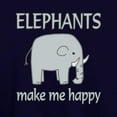 thumbnail image 3 of CafePress - Elephant Happy - Pullover Hoodie, Classic & Comfortable Hooded Sweatshirt, 3 of 4