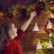 thumbnail image 5 of Colgantes para Árbol de Navidad, Diseño de Pintura Galvanizada, Opciones Multicolor, Impresionante Decoración Navideña, Perfectos para Árboles de Navidad, Coronas, Guirnaldas, Juego de 4 Piezas, 8 X, 5 of 7