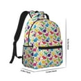 thumbnail image 2 of Yiaed Colorful Dinosaurs Print School Backpack College Backpack Daypacks for Students High School Spacious and Durable Daypack for Work and Travel-One Size, 2 of 6