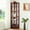 Cherry, variant on Six Triangular Corner Shelves + Cherry or Oak Finish - Corner Cabinet Use + Efficient Storage and Stylish Look