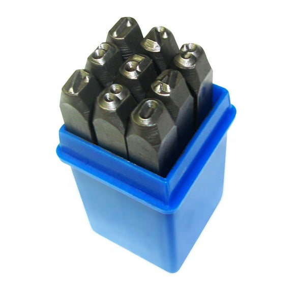 Numero De Golpe 6 Mm Uso Rudo 0-9 Punzones OBI 278139