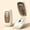White, variant on ZORVIDSON Foldable Pill Cutter, Safety Blade Guard, Portable Tablet Splitter for Vitamins & Medications, Black