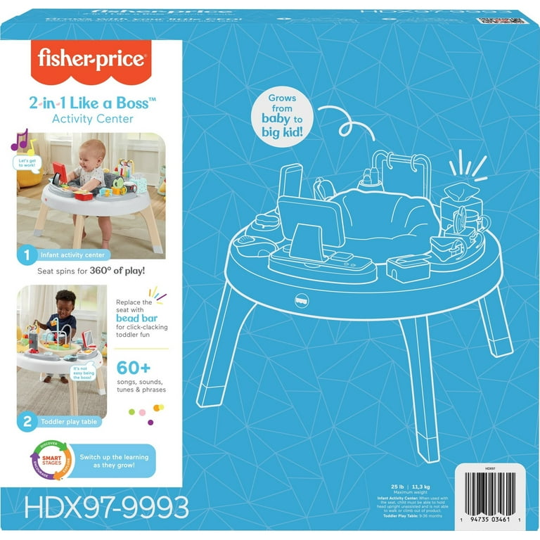 Fisher-Price 2-In-1 Sit-To-Stand Activity Center