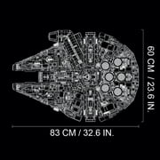 LEGO Star Wars Millennium Falcon - Building Set for Adults, Ages 16+ Gift for Wedding, Groom - Movie Collectible Model Kit - Display in Home or Office - 75192