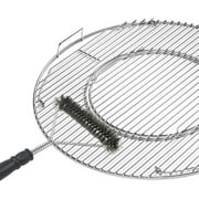 Grill Grate Replacement 8835 for Weber, Upgraded 22.5 Inch Charcoal Grills, Kettle, Performer, Master-Touch, Gourmet BBQ System Hinged Cooking Grate Grids 21.5 BBQ Stainless Steel for Weber