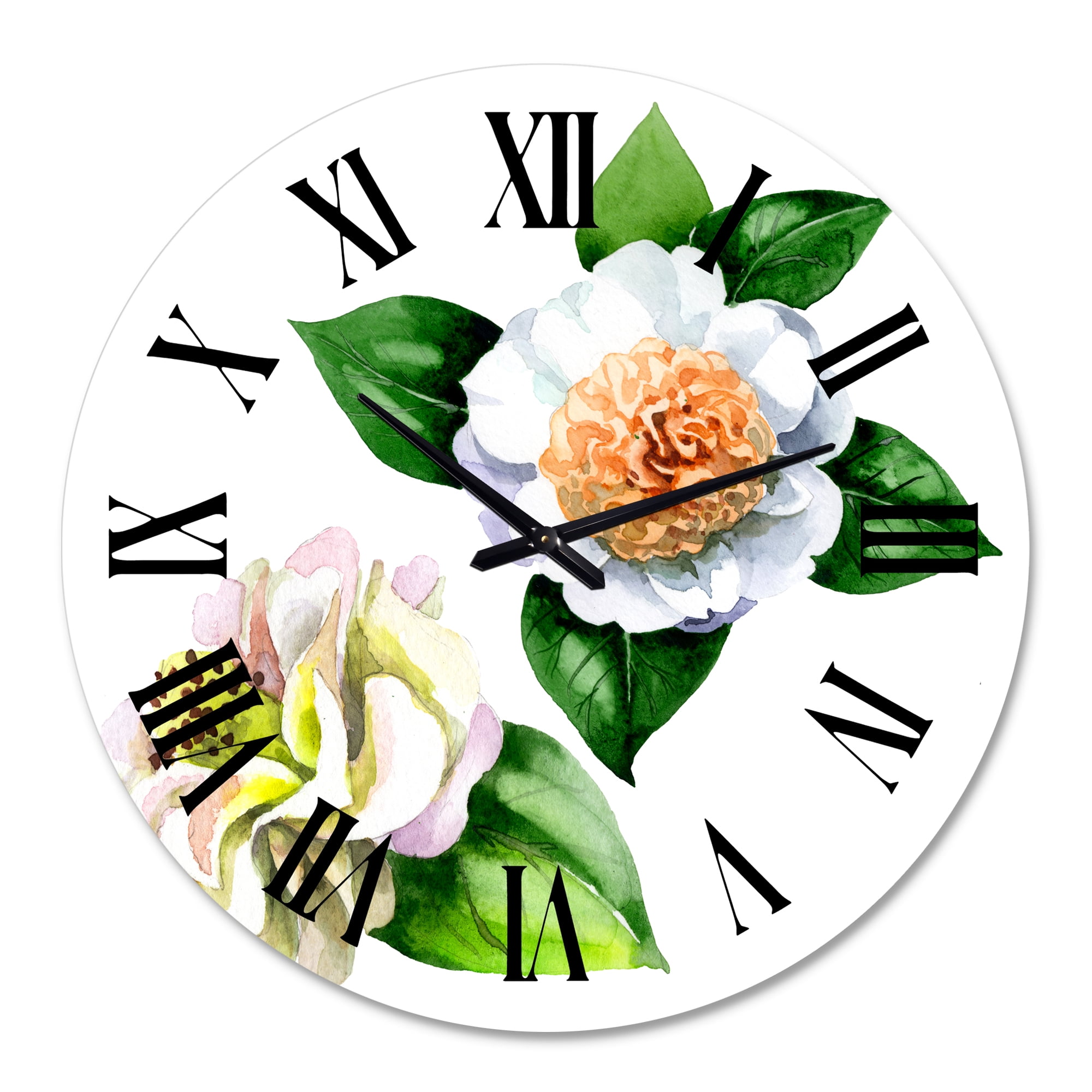 Designart 1 in Quartz Traditional Wall Clock