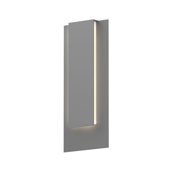Sonneman 7265-Wl Reveal 1 Light 19" High Integrated Led Outdoor Wall Sconce - Grey