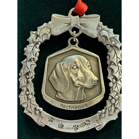 Dachshund Fine Pewter Dog Breed Ornament